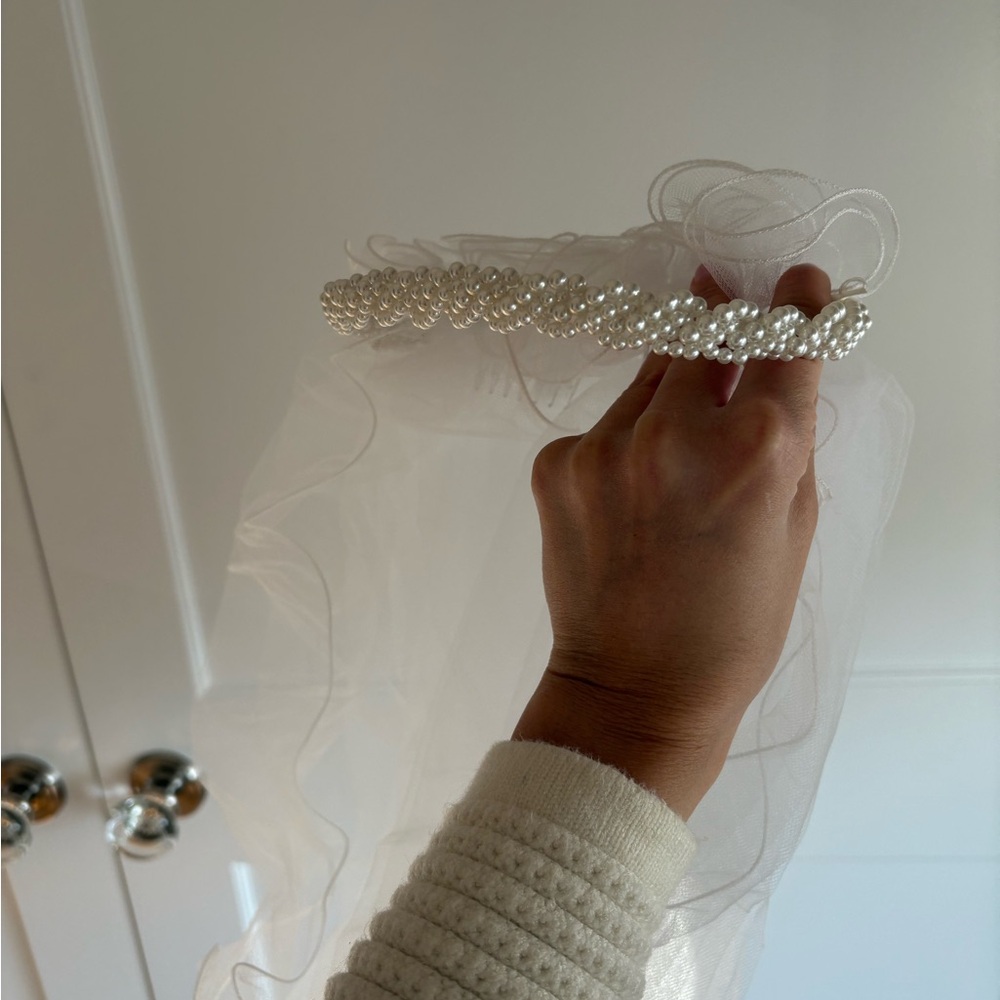 Pearl Flower Girl/First Communion Crown
